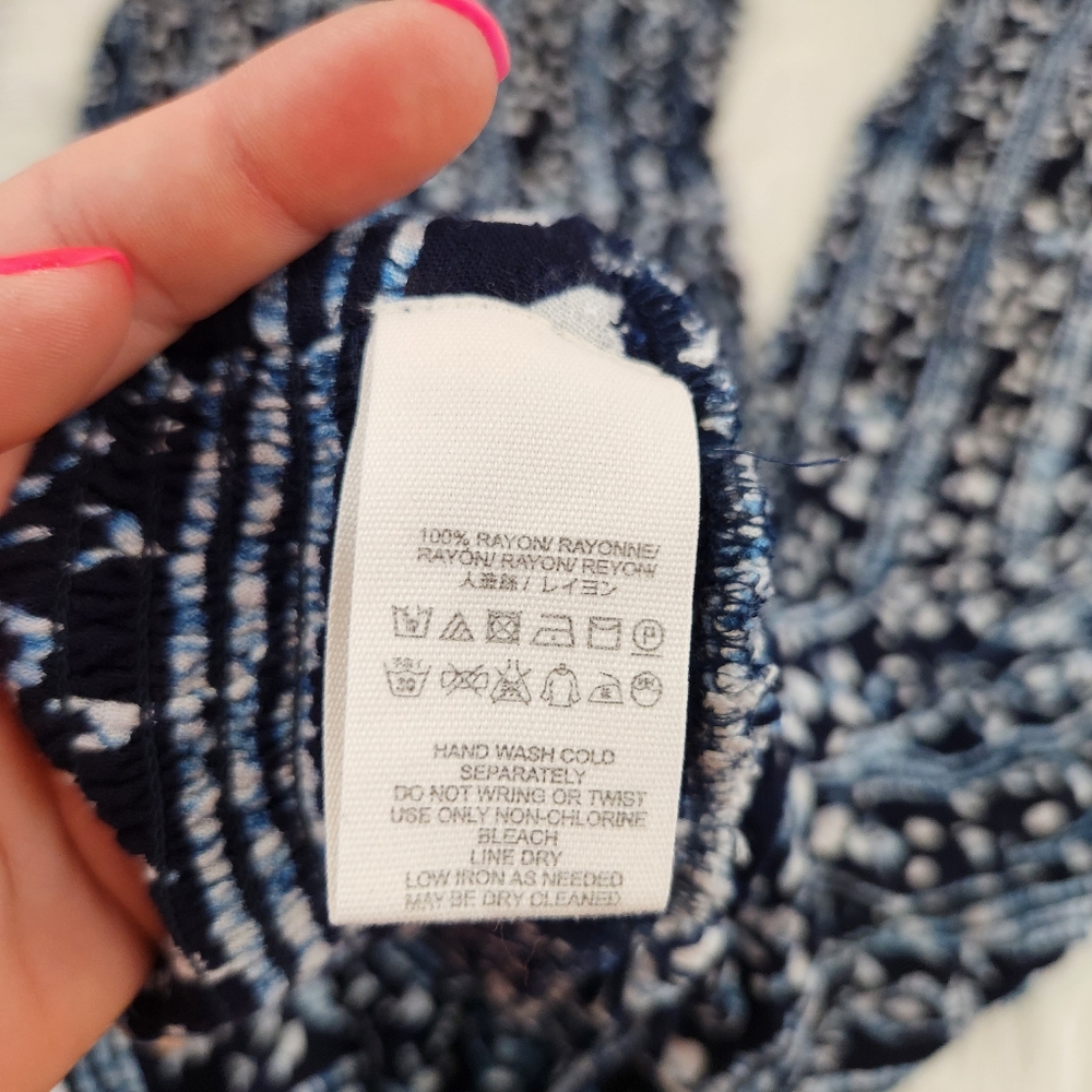 Free People Elena Wide Leg Crop Pants Boho Elastic Waistband - Picture 7 of 7